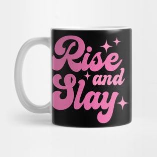 Preppy Girl Rise and Slay Mug